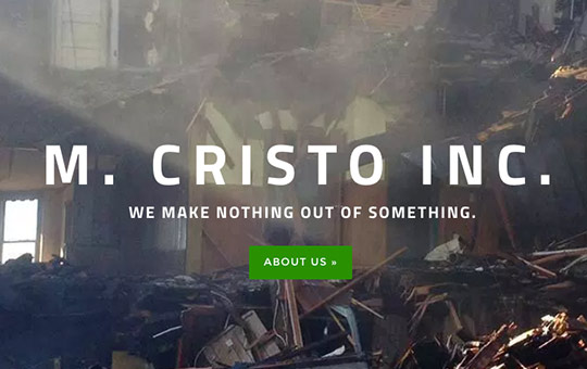 M. Cristo WordPress website design