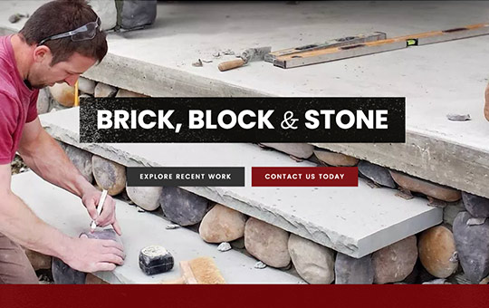 Beyond Brick Masonry WordPress website design